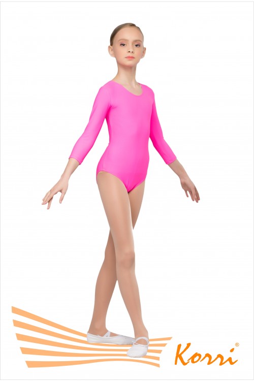 Купальник гимнастический розовый классика (полиамид) г 21-011 в интернет  магазине POMPONS.RU