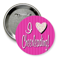 Значок "i love cheerleading"