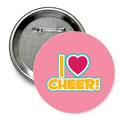 Значок "i love cheer"