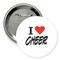 Значок "i love cheer"