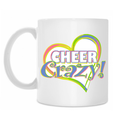 Кружка белая "cheer crazy"
