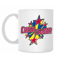Кружка белая "cheerleader"