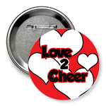 Значок "love 2 cheer"