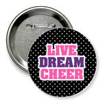 Значок "live dream cheer"