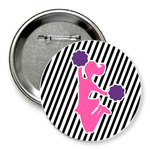 Значок "черлидер в прыжке"