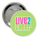 Значок "live two cheer"