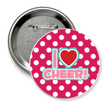 Значок "i love cheer"