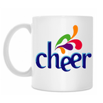 Кружка белая "cheer"
