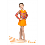 Купальник гимнастический с принтом №3 "Аллегро" (полиамид) Г 26-014