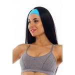 Повязка на голову голубая ak.108.12