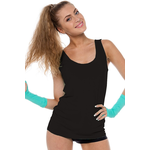 Майка спортивная женская черная mk.01.01