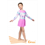 Купальник гимнастический в ассортименте "Браво" комбинированный (полиамид) Г 27-014