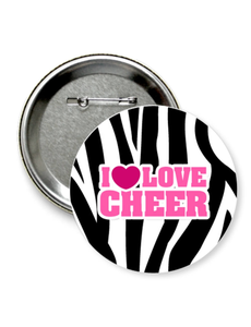 Значок "i love cheer"