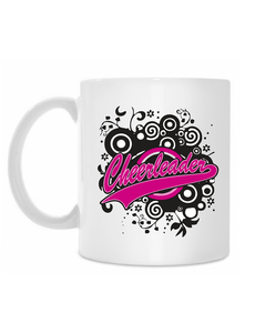 Кружка белая "cheerleader"