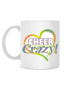 Кружка белая "cheer crazy"