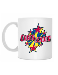 Кружка белая "cheerleader"
