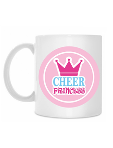 Кружка белая "cheer princess"