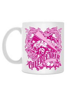 Кружка белая "cheerleader"