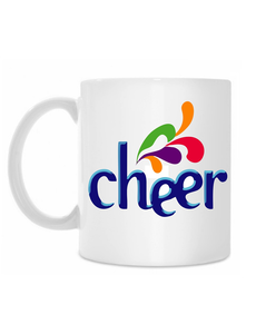 Кружка белая "cheer"