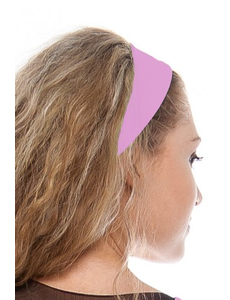 Повязка на голову розовая ak.108.53