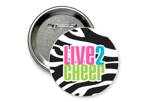 Значок "live 2 cheer"