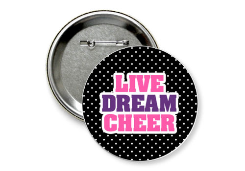 Значок "live dream cheer"