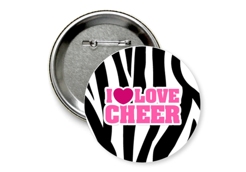 Значок "i love cheer"