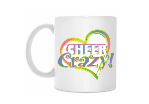 Кружка белая "cheer crazy"