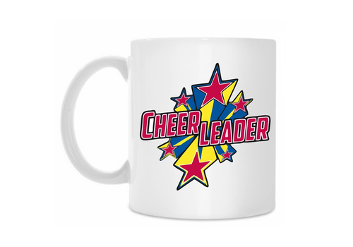 Кружка белая "cheerleader"