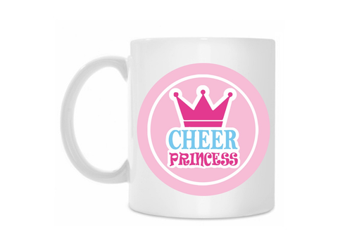 Кружка белая "cheer princess"