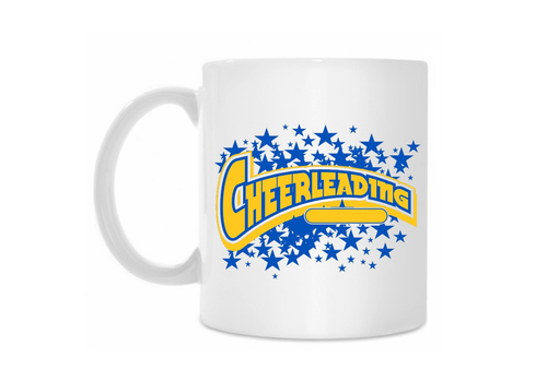 Кружка белая "cheerleading"