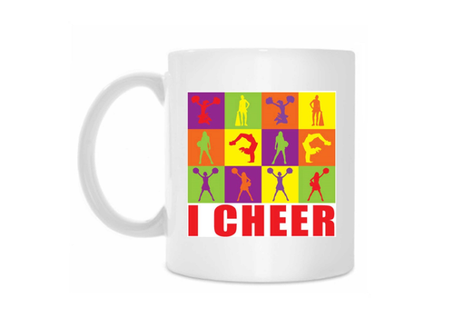 кружка с принтом черлидинг