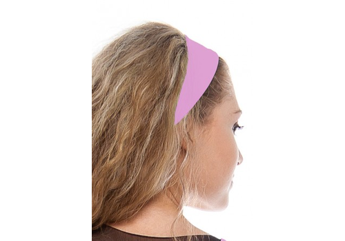 Повязка на голову розовая ak.108.53