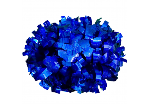 помпон синяя голография